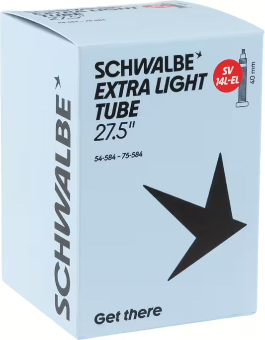 Camera d'aria SCHWALBE EXTRA LIGHT SV 14L 27,5/29x2,10/3 Presta 40 mm