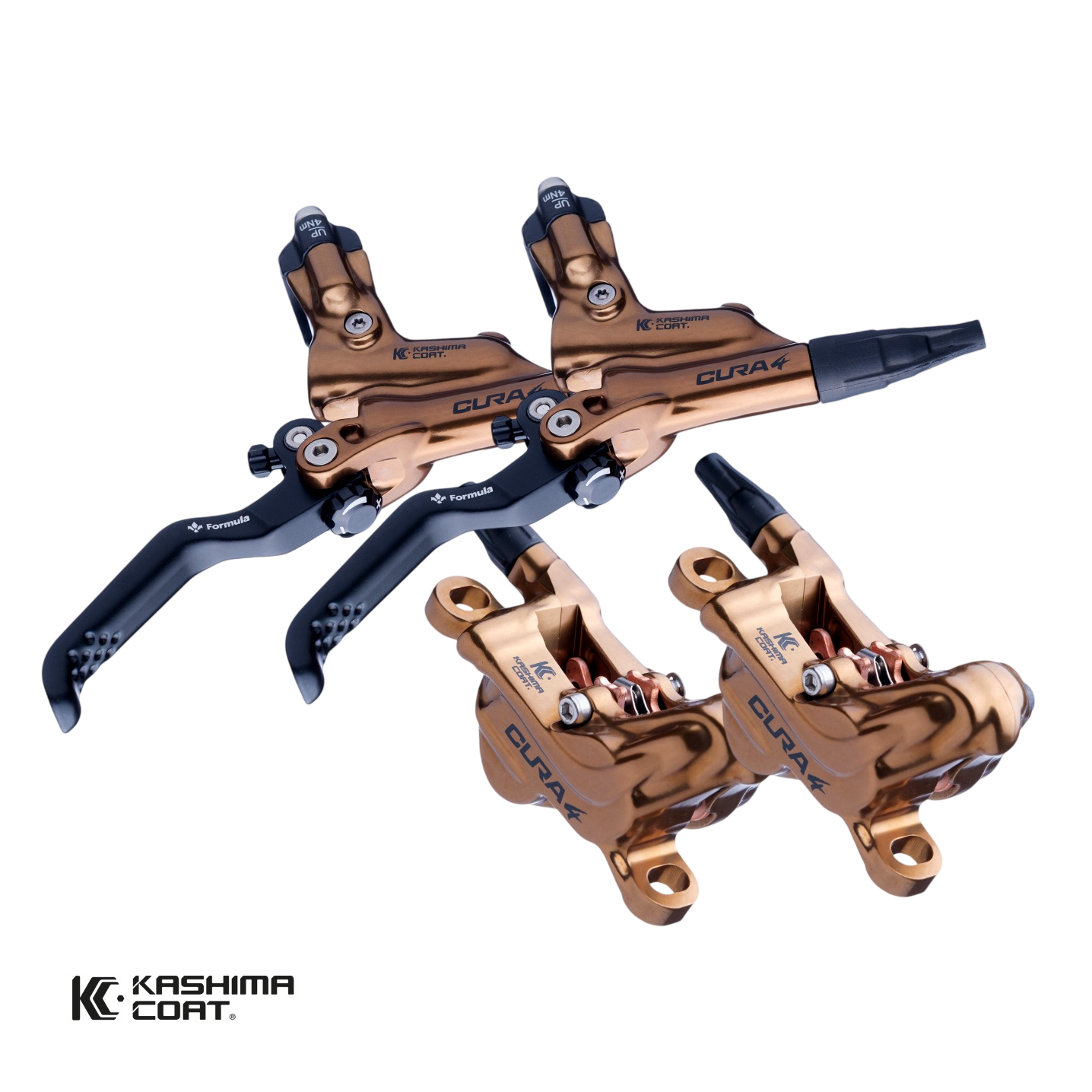 Coppia di freni FORMULA CURA 4 Kashima