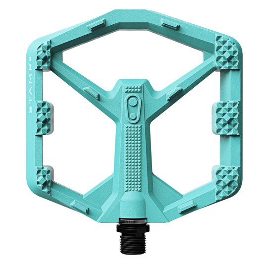 Pedali piatti CRANKBROTHERS STAMP 0 Grande Turchese