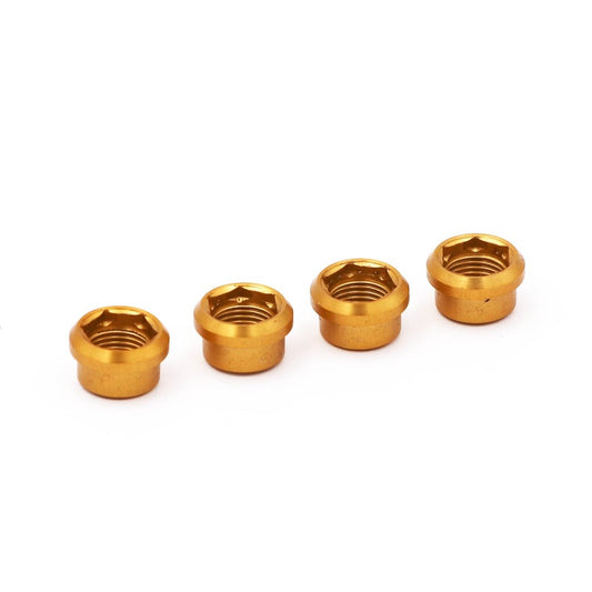Viti e bussole per corona RENNEN Regular (x4) oro