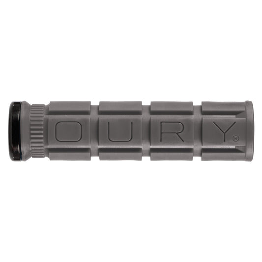 Manopole grigie OURY SB3 Lock-on V2 135 mm