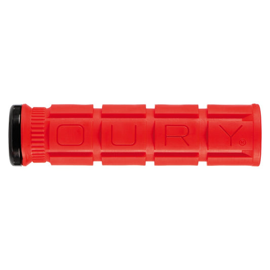 Manopole rosse OURY SB3 Lock-on V2 135mm