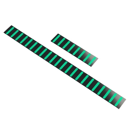 RRP ProGuard Standard adesivo anteriore Nero/Turchese