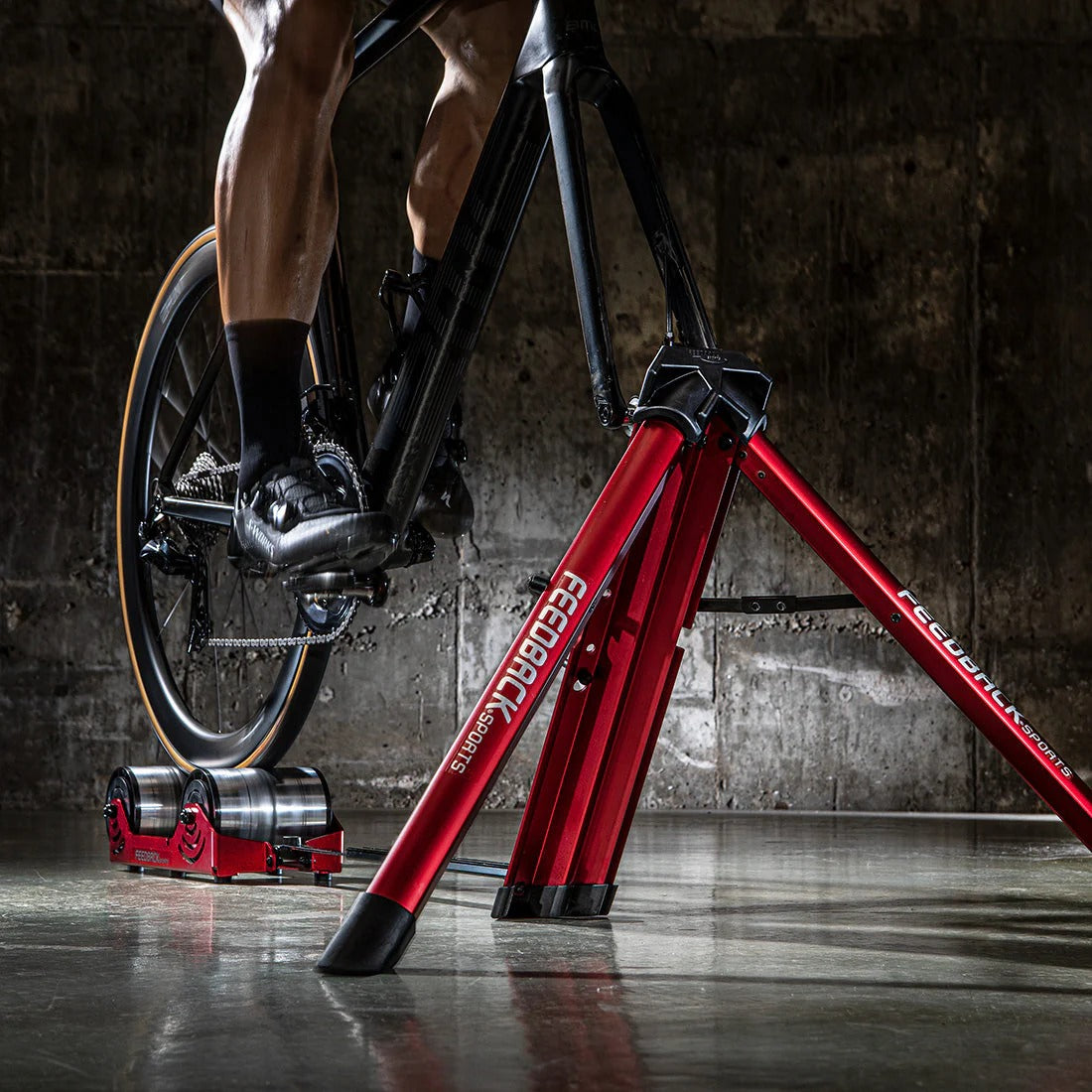 Home trainer pieghevole FEEDBACK Omnium Over-Drive