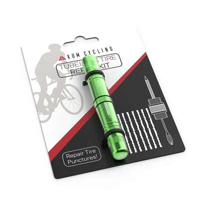 Kit di Riparazione KOM CYCLING Tubeless Verde