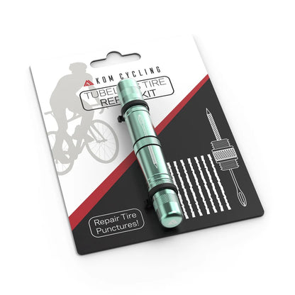 Kit di Riparazione KOM CYCLING Tubeless Celeste