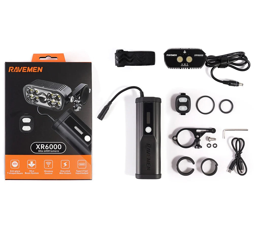 RAVEMEN XR6000 illuminazione anteriore