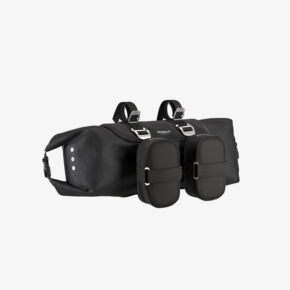 BROOKS SCAPE ROLL Borsa da manubrio nera