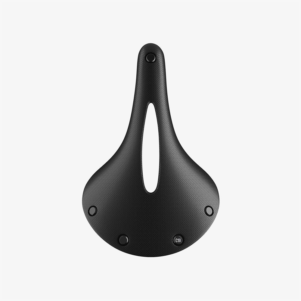 BROOKS CAMBIUM C19 Sella intagliata nera