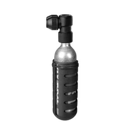 Percussore CO2 TOPEAK NANO AIRBOOSTER L + Cartuccia CO2 Filettata 16 g (x1)