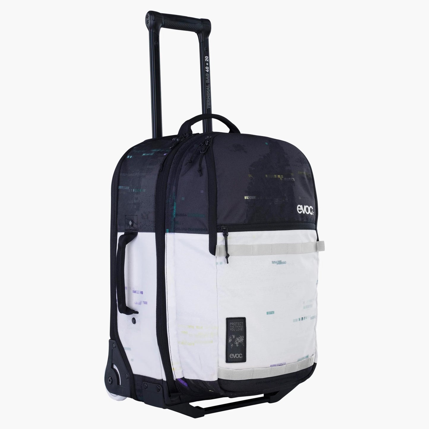 EVOC Trolley 40L +20L Nero/bianco