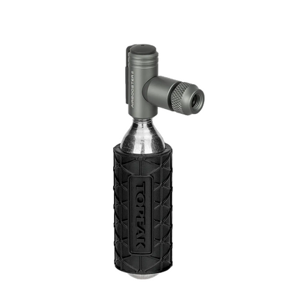Percussore CO2 TOPEAK AIRBOOSTER II + Cartuccia CO2 Filettata 16 g (x1)