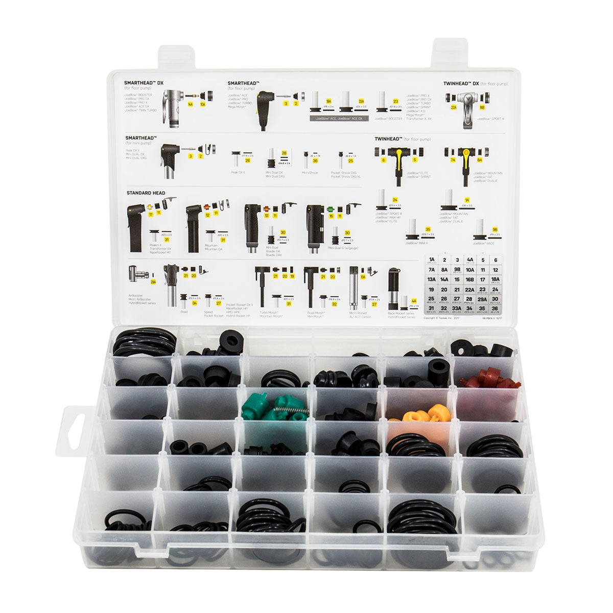 Kit di manutenzione della pompa TOPEAK REBUILT