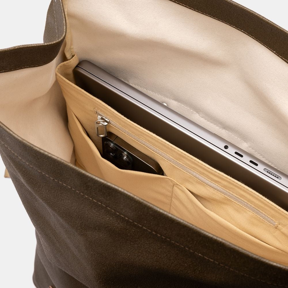 Zaino BROOKS PICKWICK COTTON CANVAS 26L Marrone