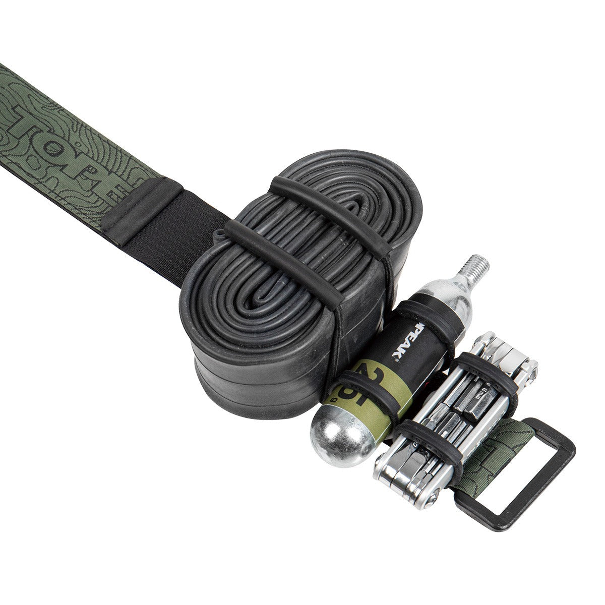 TOPEAK ELEMENTA STRAP L Cinghia universale verde