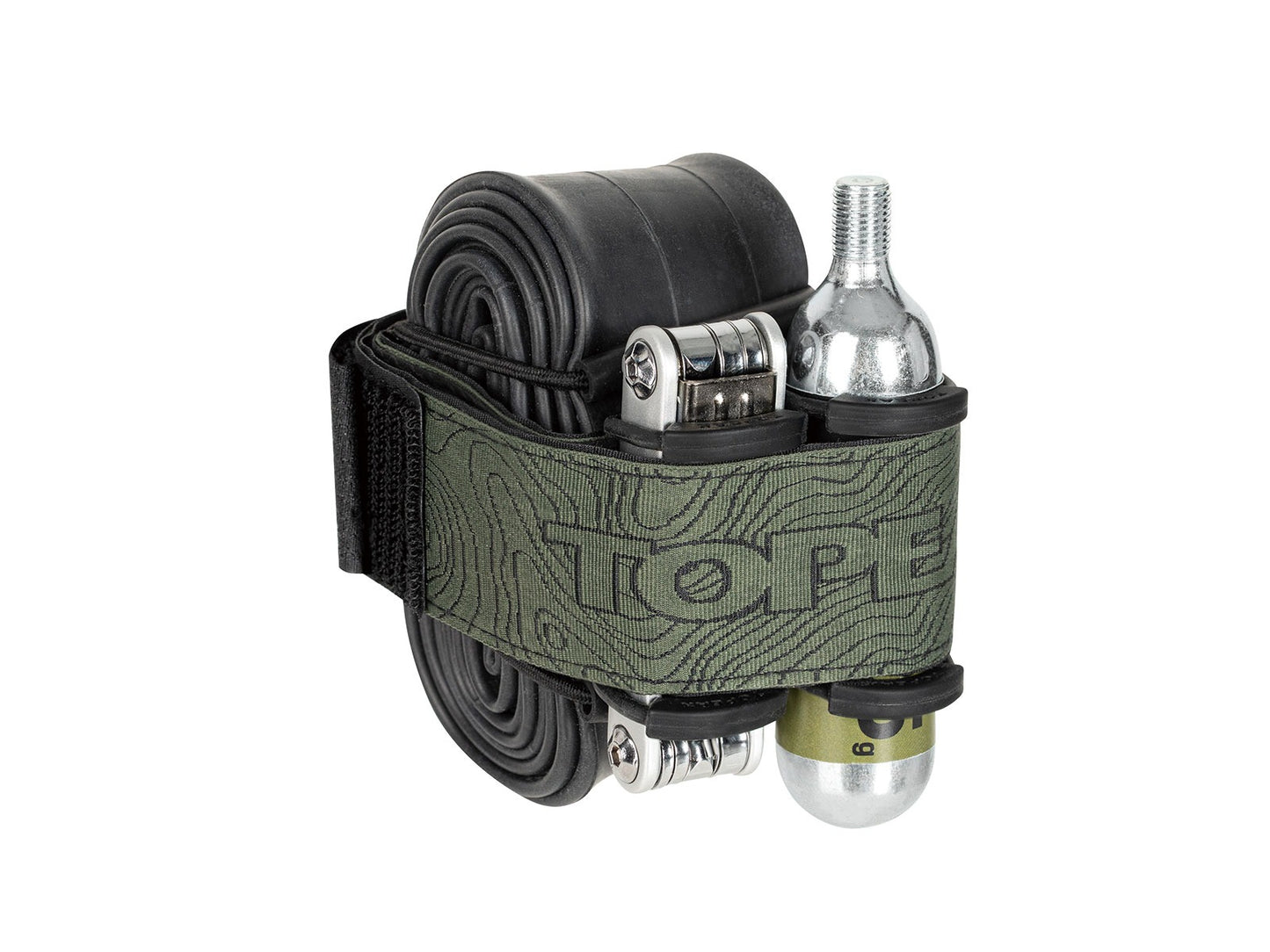 TOPEAK ELEMENTA STRAP L Cinghia universale verde