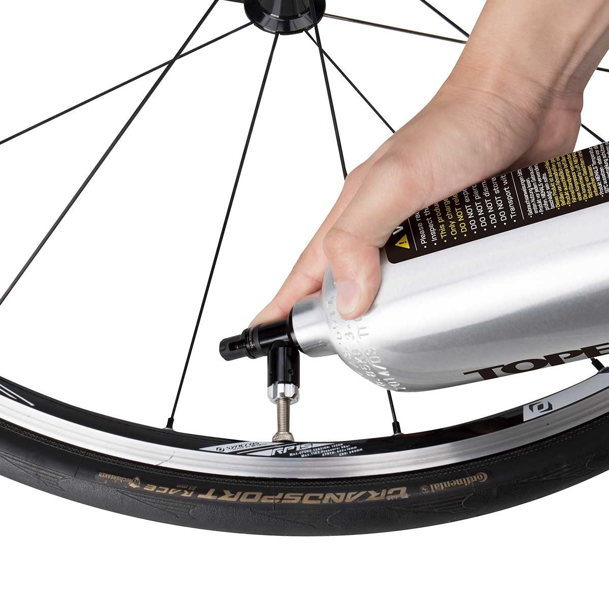 Cartuccia del compressore per tubeless TOPEAK TUBIBOOSTER