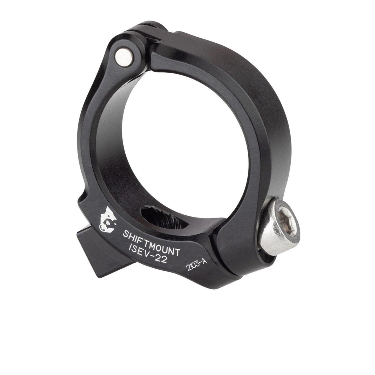 Adattatore di montaggio WOLF TOOTH ShiftMount ISII - 22 Cambio Shimano I-SPEC EV > 22,2 mm Manubrio