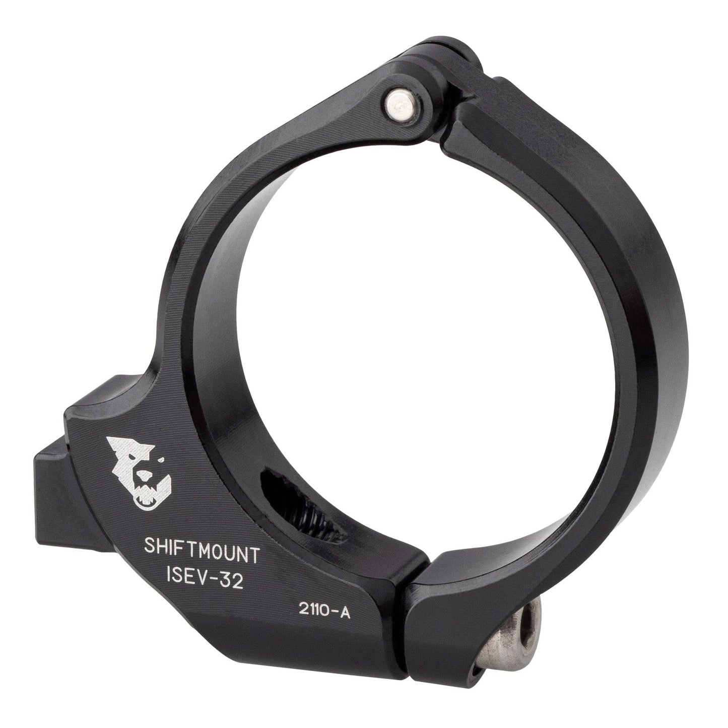 Adattatore di montaggio WOLF TOOTH ShiftMount ISEV-31.8 Cambio Shimano I-SPEC EV > Manubrio 31.8 mm