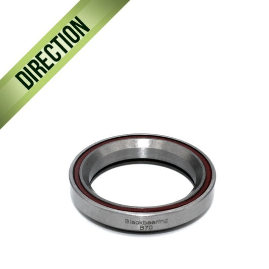Cuscinetto Sterzo CUSCINETTO NERO B70 1-1/8" 45/45° (30,5 x 41,8 x 8 mm)