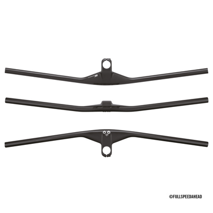 Manubrio integrato FSA NS SIC Carbonio Piatto 60mm x 780mm Carbonio