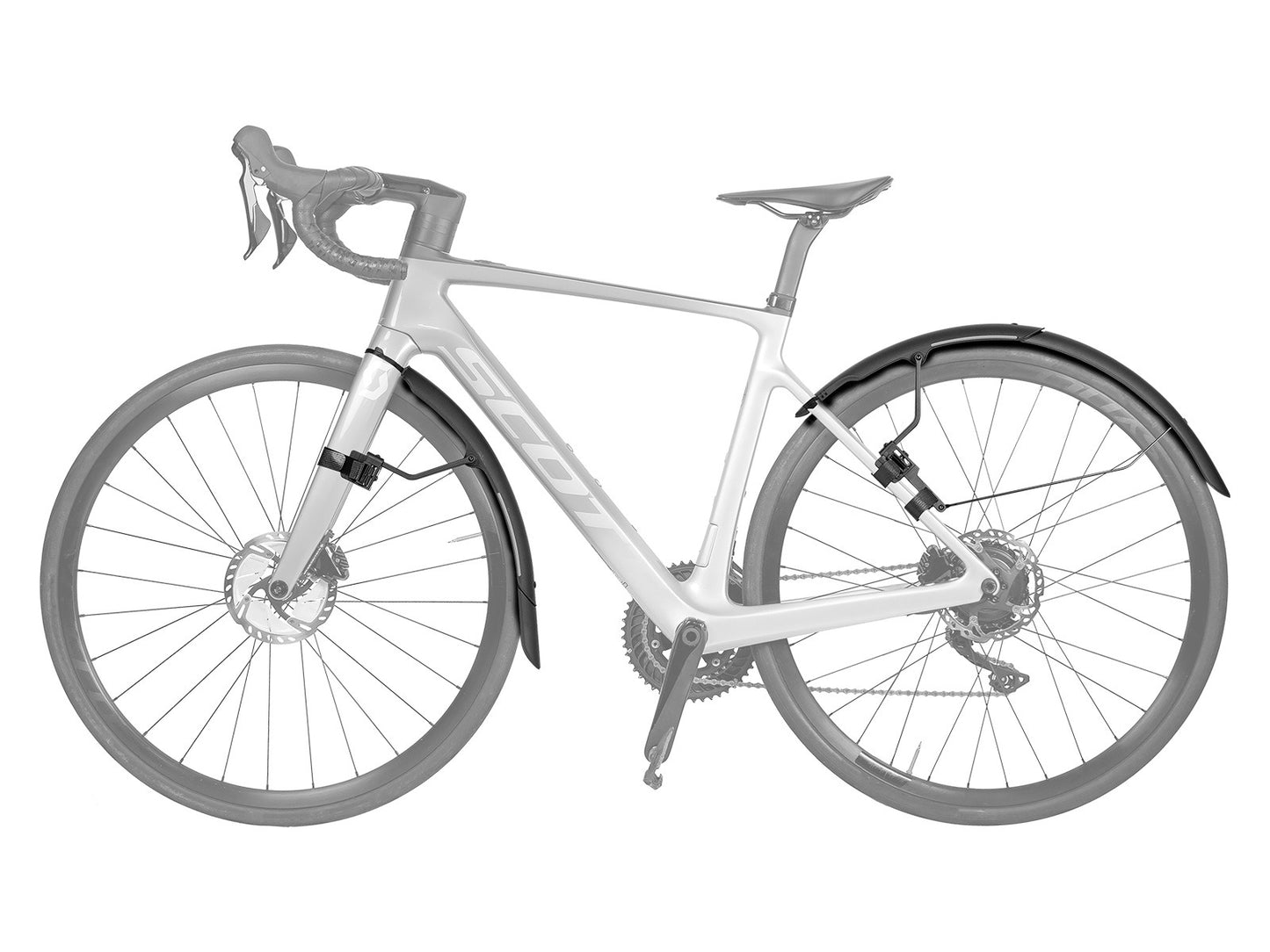 Coppia parafanghi anteriori e posteriori TOPEAK TETRAFENDER R1-R2