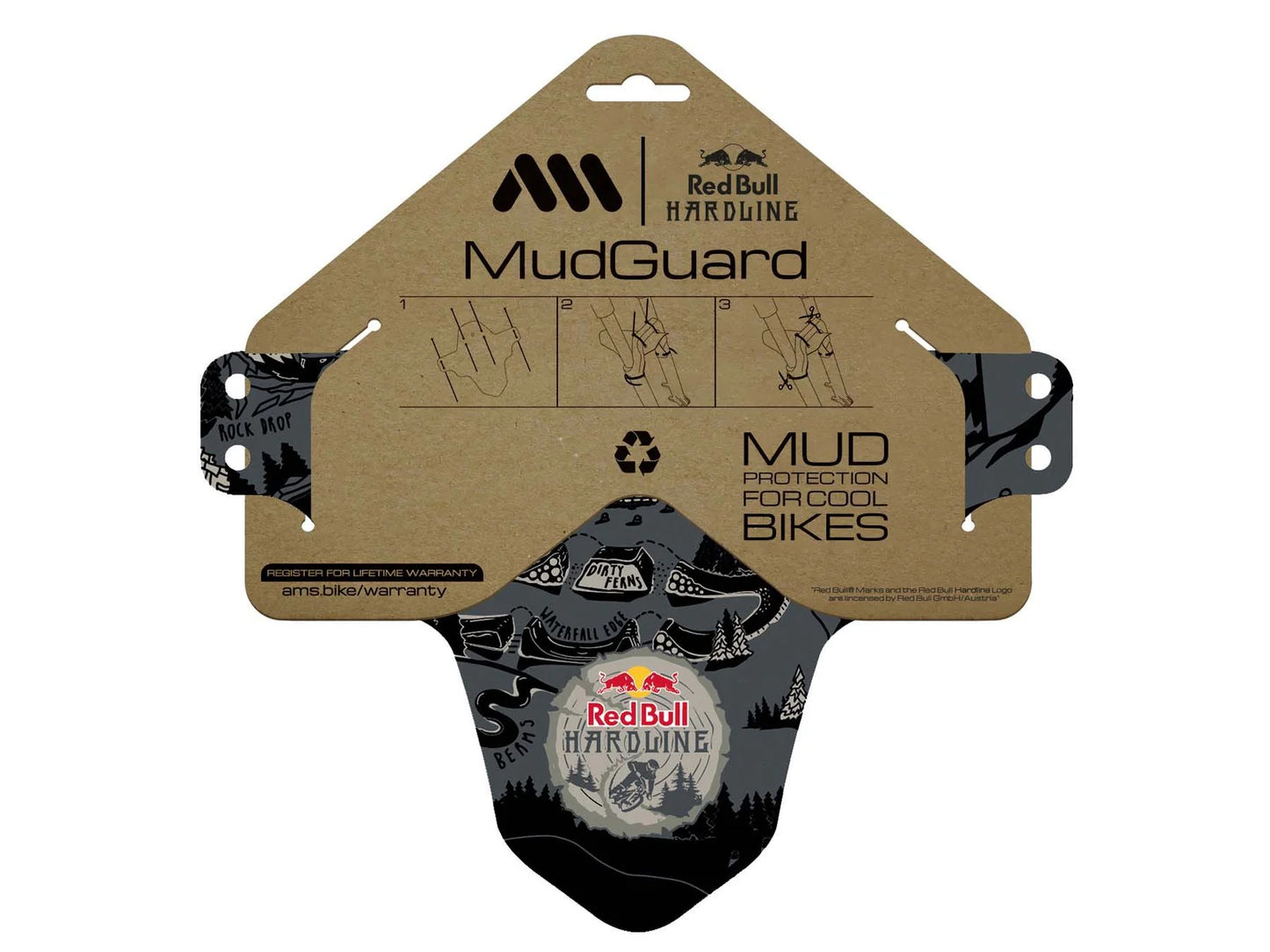Parafango ALL MOUNTAIN STYLE Red Bull Hardline