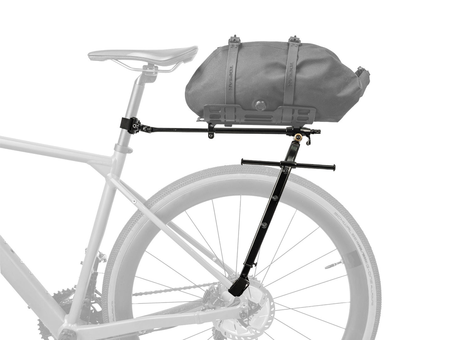 Portapacchi TOPEAK ZIRAK ESSENTIAL STRAP MOUNT