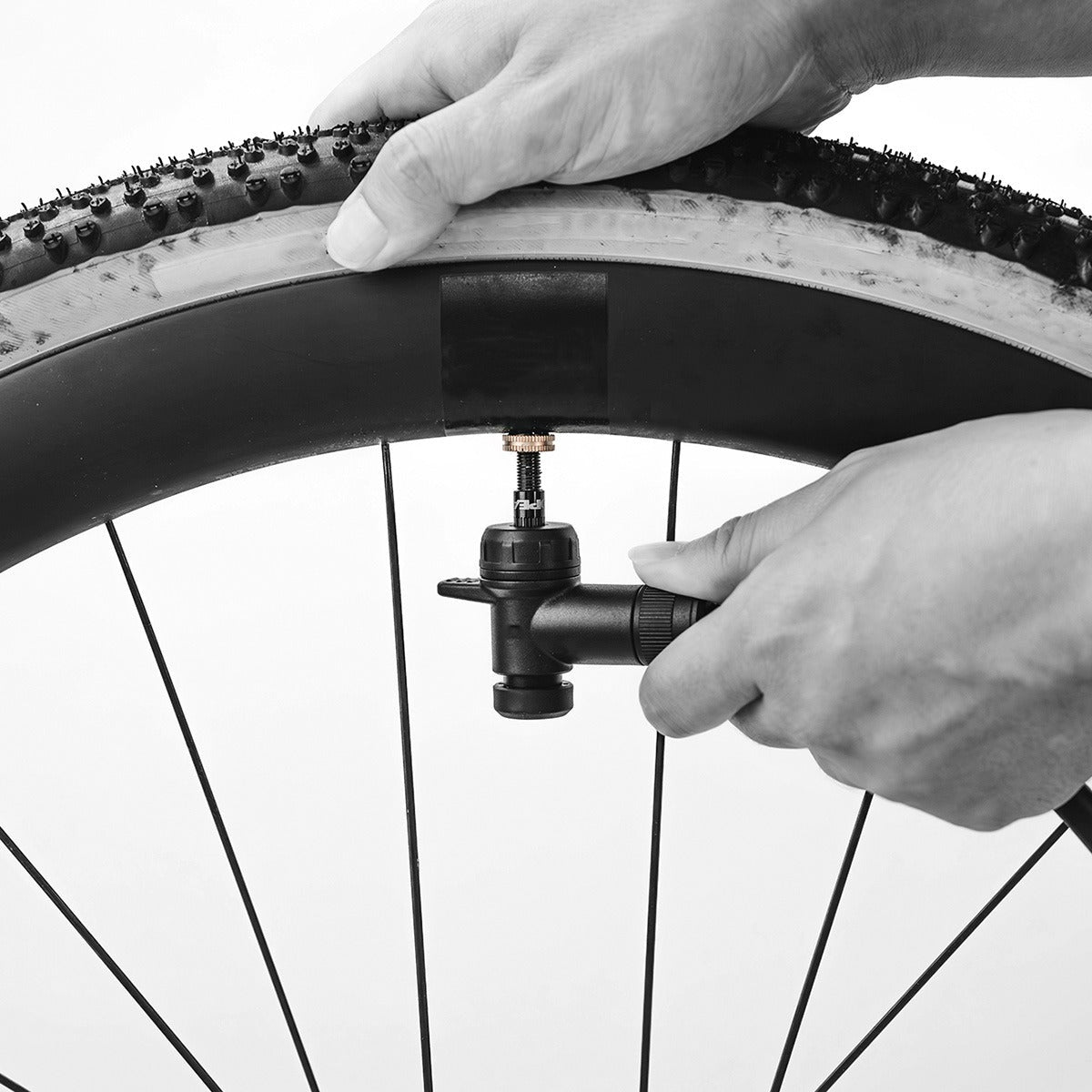 Adattatore valvola TOPEAK TURBOFLOW COMBO RAPIDHEAD