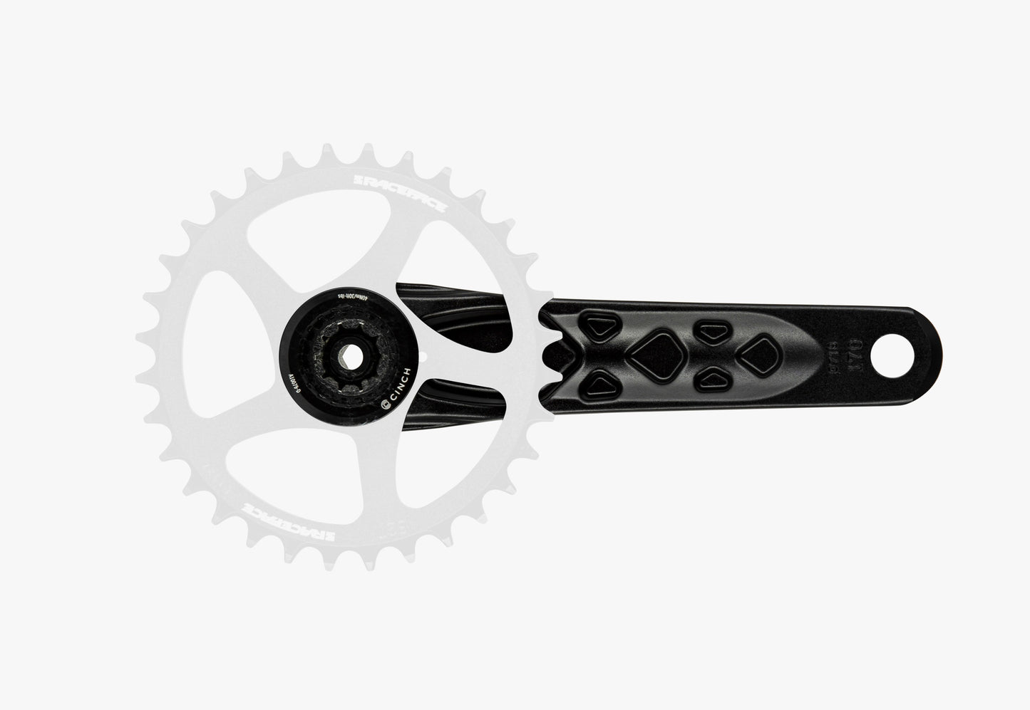 Pedivelle RACE FACE AEFFECT CINCH Nero