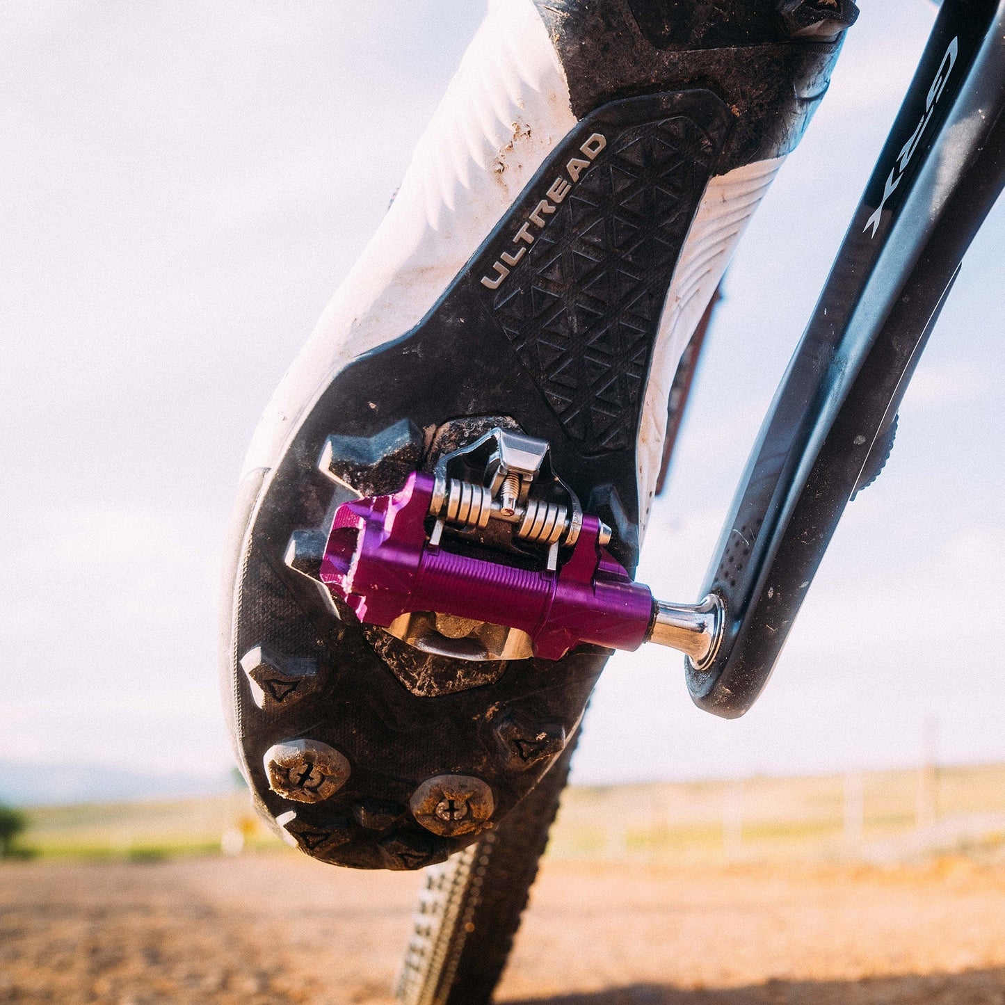 Pedali WOLF TOOTH DEL GRAVEL RACE Clipless Violet