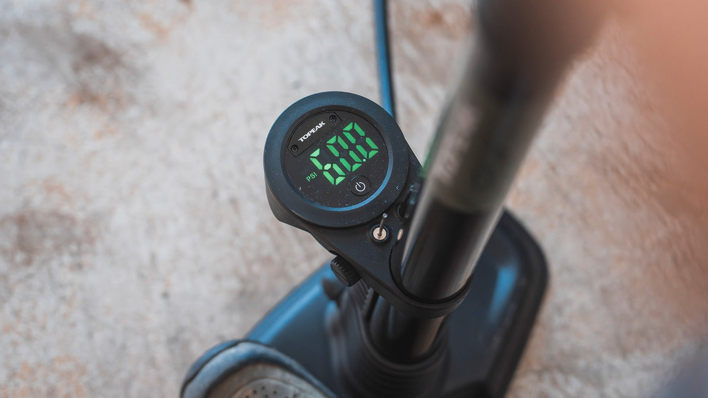 Pompa a pedale TOPEAK JOEBLOW MOUNTAIN X DIGITAL