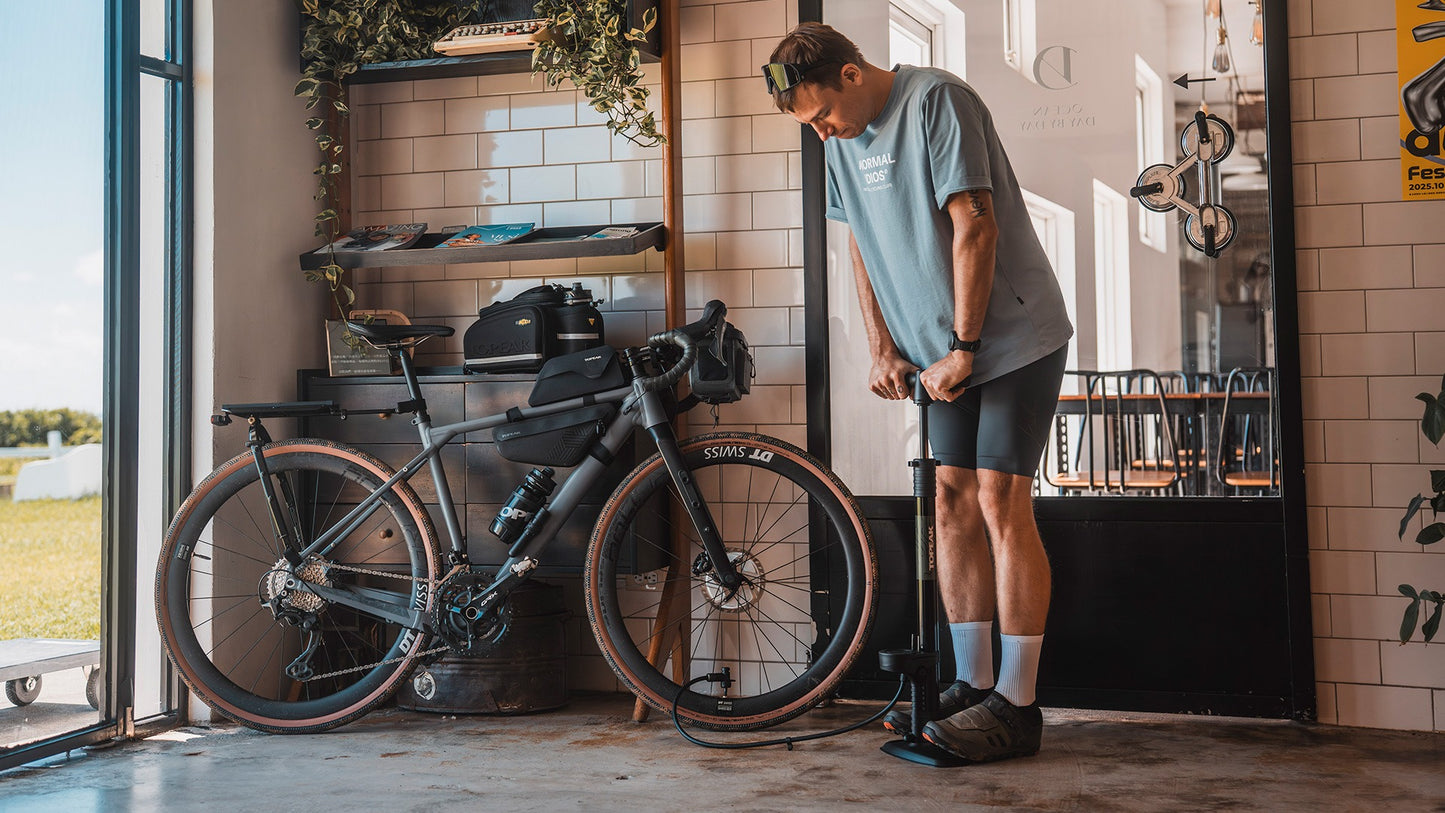 Pompa a pedale TOPEAK JOEBLOW MOUNTAIN X DIGITAL