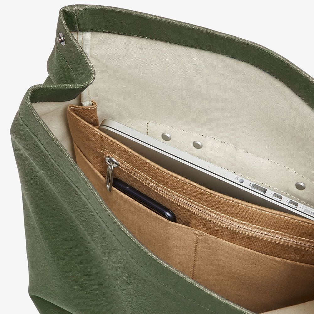 Zaino BROOKS PICKWICK COTTON CANVAS 12L Verde