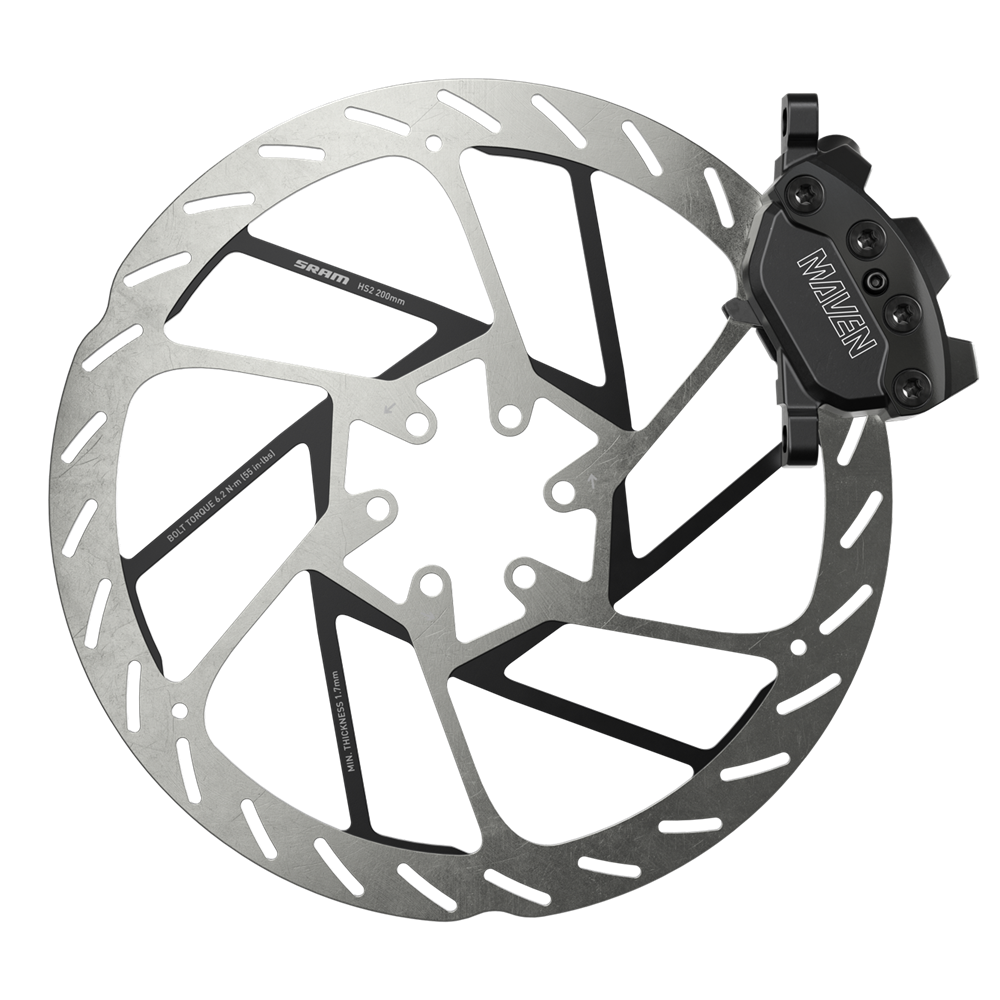 Freno posteriore SRAM MAVEN SILVER B1 Nero