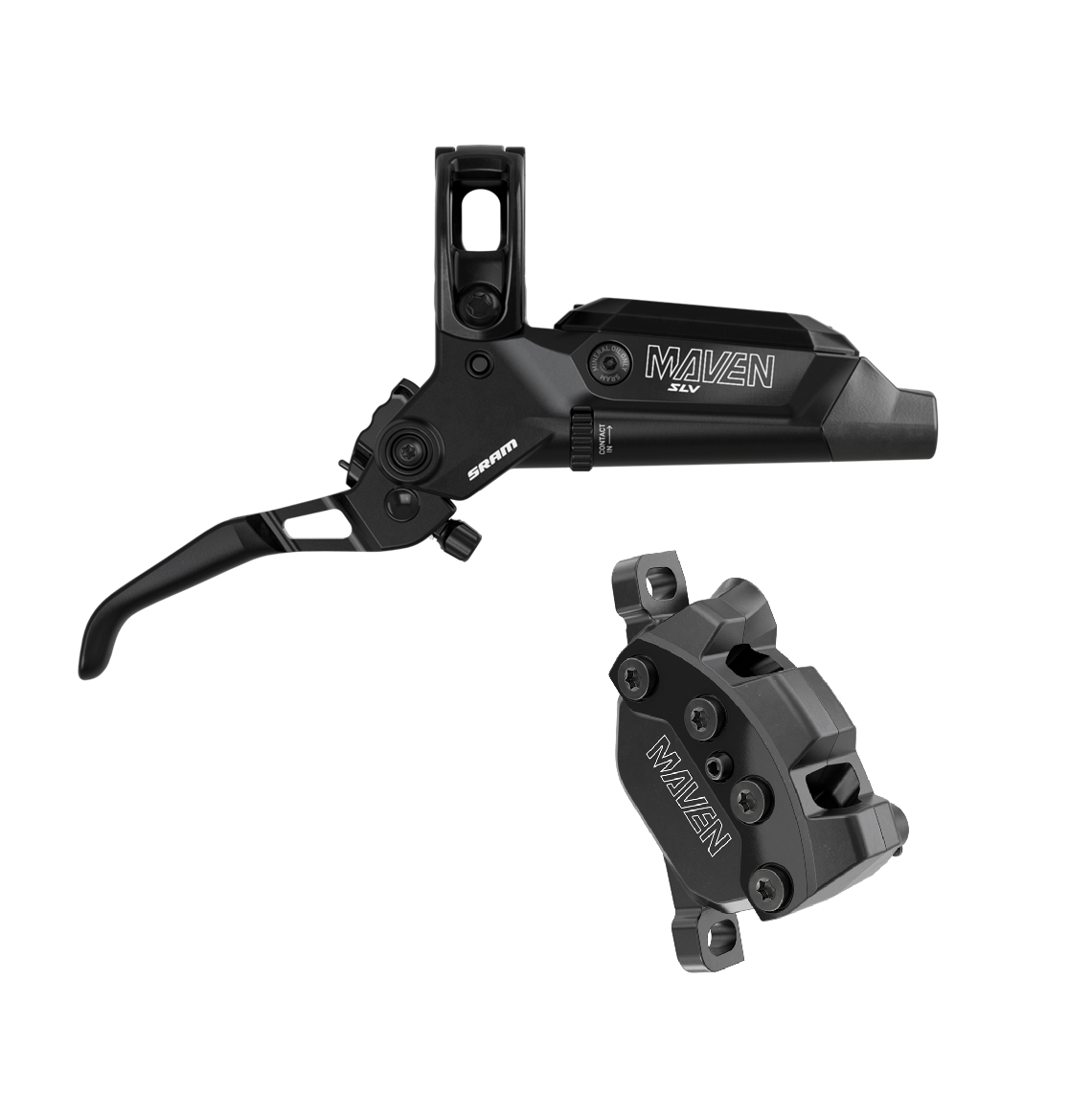 Freno anteriore SRAM MAVEN SILVER B1 Nero