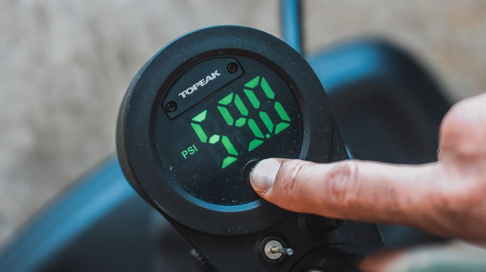 Pompa a pedale TOPEAK JOEBLOW MOUNTAIN X DIGITAL