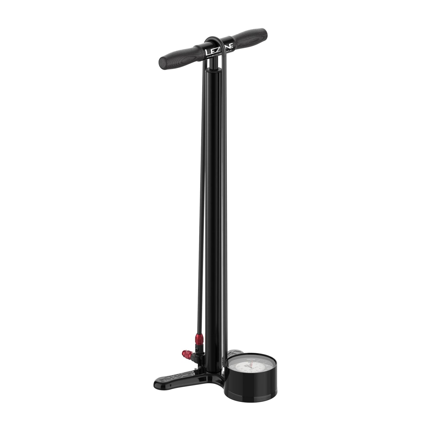 LEZYNE ALLOY FLOOR DRIVE 3,5 Pompa a pedale nera