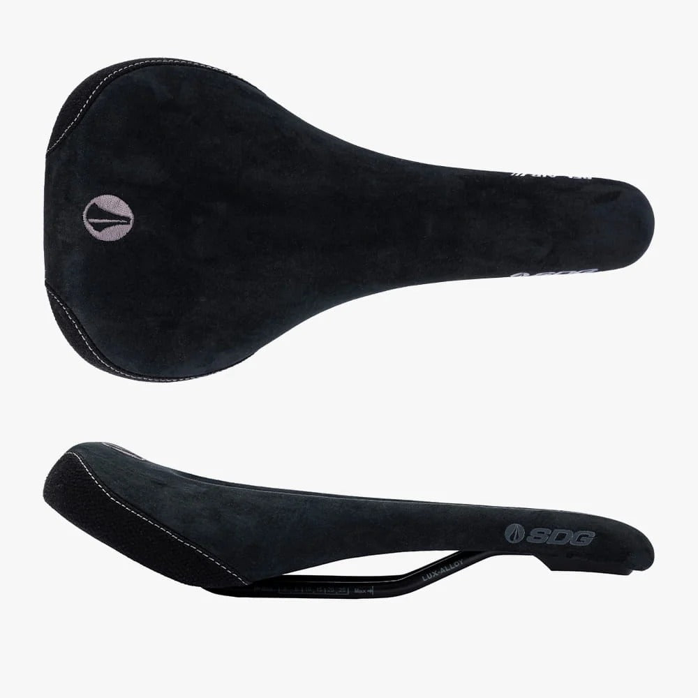 Sella SDG BEL-AIR V3 MAX Velura con binari Lux-Alloy