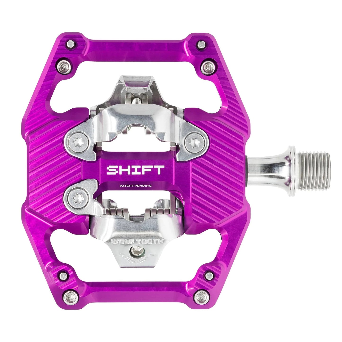 Pedali WOLF TOOTH GRAVITY CLIPLESS Violet