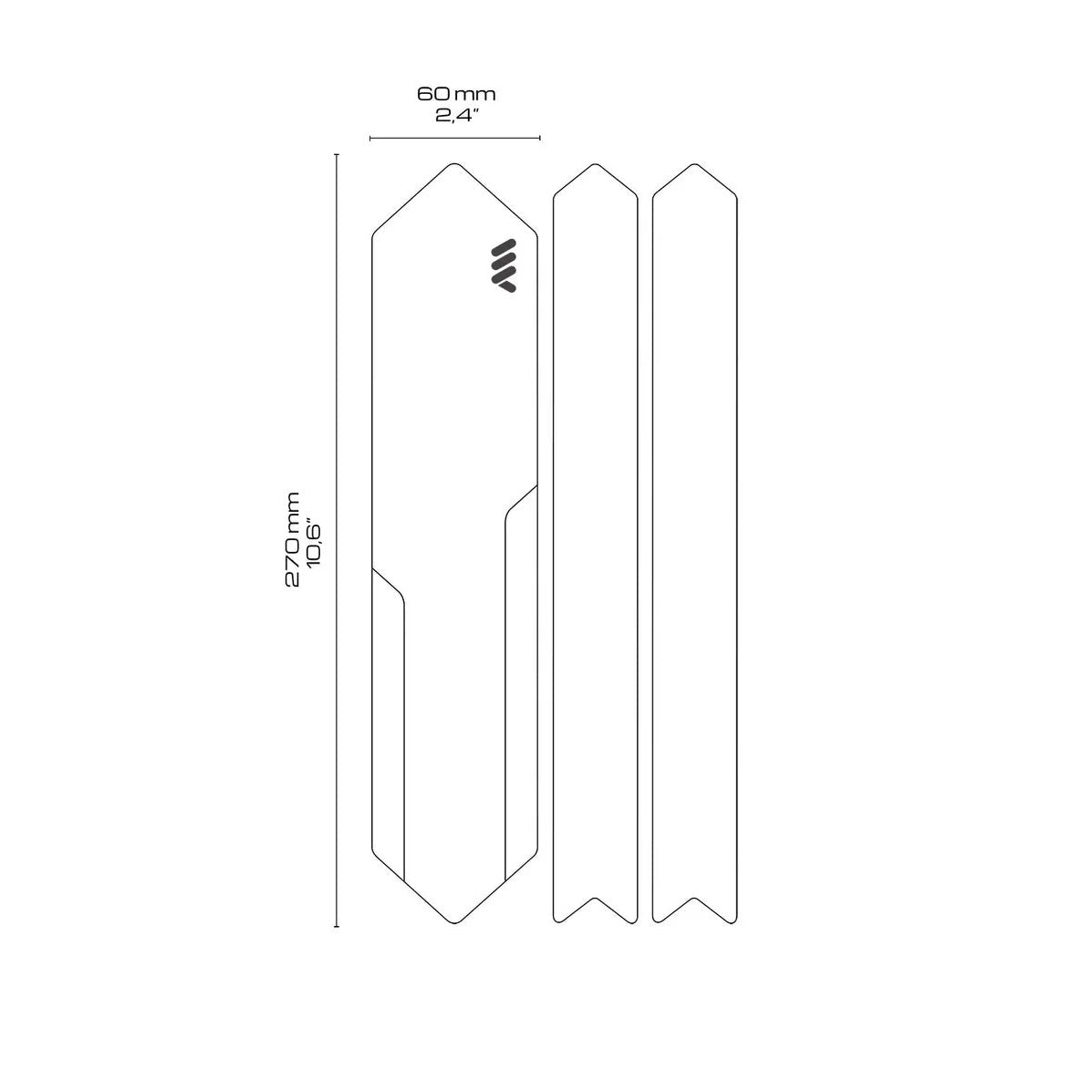 Protezione adesiva per TUTTE le basi/guide Maze MOUNTAIN STYLE