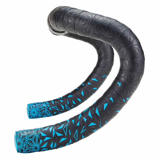 Nastro per manubrio SUPACAZ SUPER STICKY KUSH STAR FADE Nero/Blu