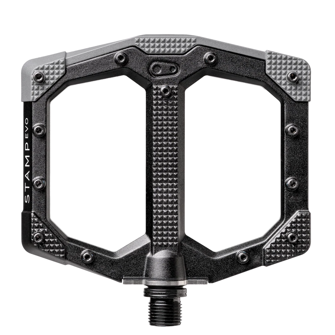 CRANKBROTHERS STAMP EVO Pedali piatti piccoli Nero