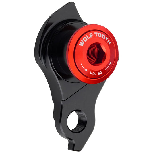 WOLFTOOTH UDH, gancio per deragliatore rosso