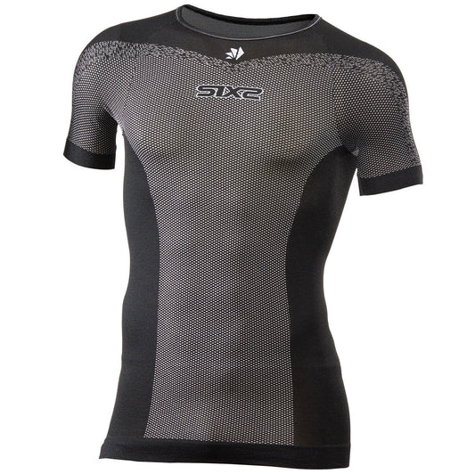 SIXS TS1L BT Biancheria intima a manica corta Nero carbone