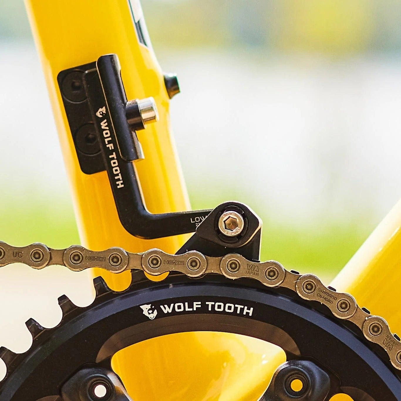 Guida della catena di saldatura WOLFTOOTH AERO High Sweep