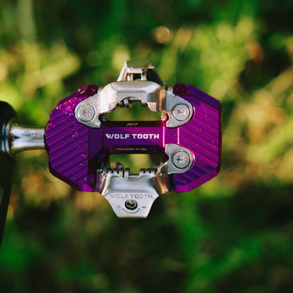 Pedali WOLF TOOTH CTRL TRAIL Clipless Viola