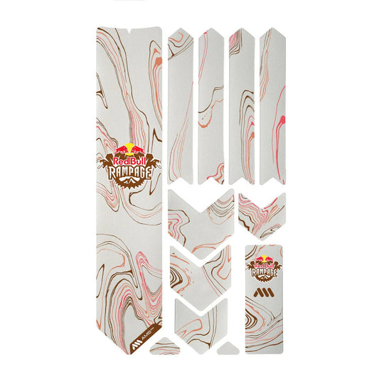 Protezione telaio adesiva per ALL MOUNTAIN STYLE EXTRA Red Bull Rampage Ridgeline Marrone