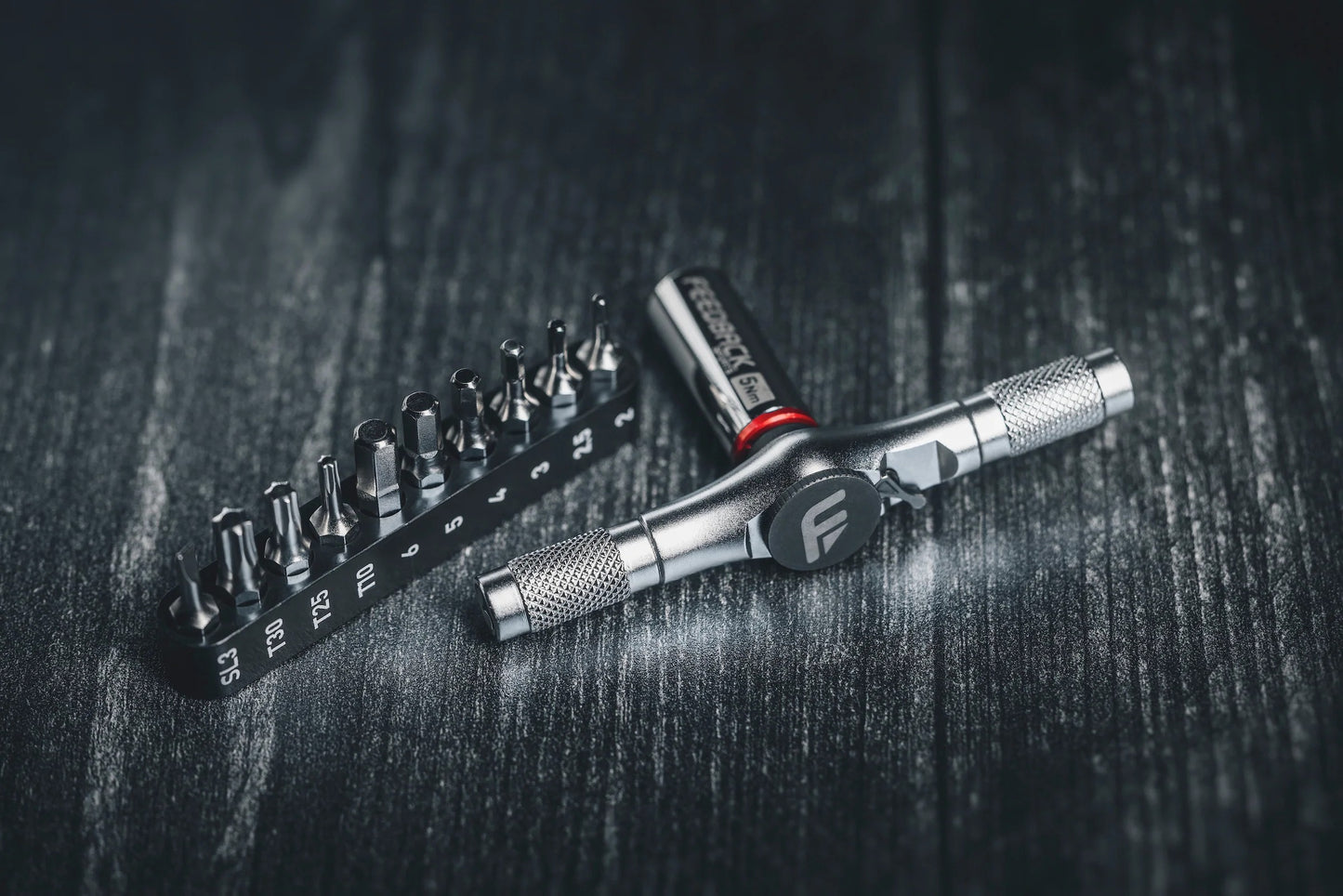 Set mini-cricchetto e prolunga dinamometrica da 5 Nm FEEDBACK SPORTS Reflex