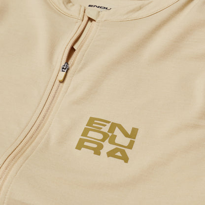 Maillot ENDURA ALLTRACK RIDE Maniche Lunghe Sand